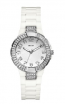 Guess bracelet de montre W11611L1 Plastique Blanc