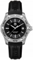 Bracelet de montre Tag Heuer WAP1110 / WAP1111 Caoutchouc Noir 20mm