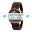 Armani bracelet de montre AR5891 Plastique Brun 24mm