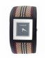 Bracelet de montre Burberry BU4004 Cuir Noir