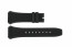 Breil bracelet de montre BW0381 / BW0377 / SNAD23P2 / F260053202 / BW0376 / BW0378 / BW0379 Caoutchouc Noir 28mm