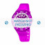 Calypso bracelet de montre K5588/6  Plastique Pourpre
