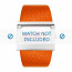 Dolce & Gabbana bracelet de montre 3719240404 Cuir Orange