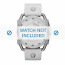 Diesel bracelet de montre DZ1577 Cuir Blanc 24mm