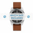 Diesel bracelet de montre DZ1631 Cuir Brun 22mm