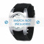 Diesel bracelet de montre DZ4024 / DZ4025 Caoutchouc Noir + coutures défaut