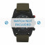 Diesel bracelet de montre DZ4189 Textile Vert 25mm + coutures vertes