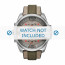 Diesel bracelet de montre DZ7375 Cuir Blanc crème / Beige 28mm