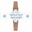 DKNY bracelet de montre NY2297 Cuir Brun 13mm