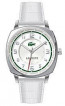 Bracelet de montre Lacoste 2000598 / LC-47-3-14-2233 Cuir croco Blanc 18mm