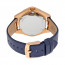 Fossil bracelet de montre ES-3887 Cuir Bleu 18mm 