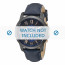 Fossil bracelet de montre FS-5061 Cuir Bleu 22mm 