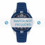 Guess bracelet de montre W0967G2 Tread Silicone Bleu 22mm