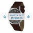 Jacques Lemans bracelet de montre 1-1850E Cuir Brun
