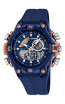 Bracelet de montre Calypso k5586-5 Caoutchouc Bleu