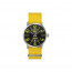 Lacoste bracelet de montre 2010513 / LC-44-1-14-2213 Nylon Jaune 24mm + coutures jaunes