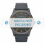 Marc by Marc Jacobs bracelet de montre MBM1216 Cuir Gris anthracite + coutures grises