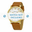 Marc by Marc Jacobs bracelet de montre MBM1316 Baker Cuir Cognac 18mm