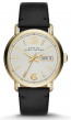 Bracelet de montre Marc by Marc Jacobs MBM5081 Cuir Noir 22mm