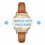 Michael Kors bracelet de montre MK2521 Cuir Cognac 16mm