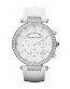 Bracelet de montre Michael Kors MK2277 Cuir Blanc
