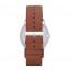 Skagen bracelet de montre SKW6086 Cuir Brun