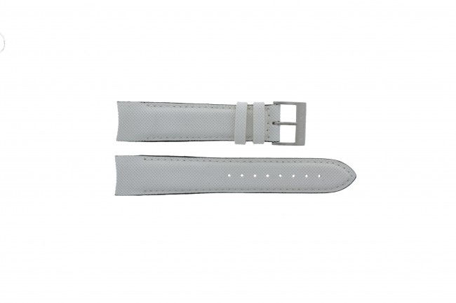 Nautica A24514G bracelet de montre Cuir Blanc Commandez maintenant